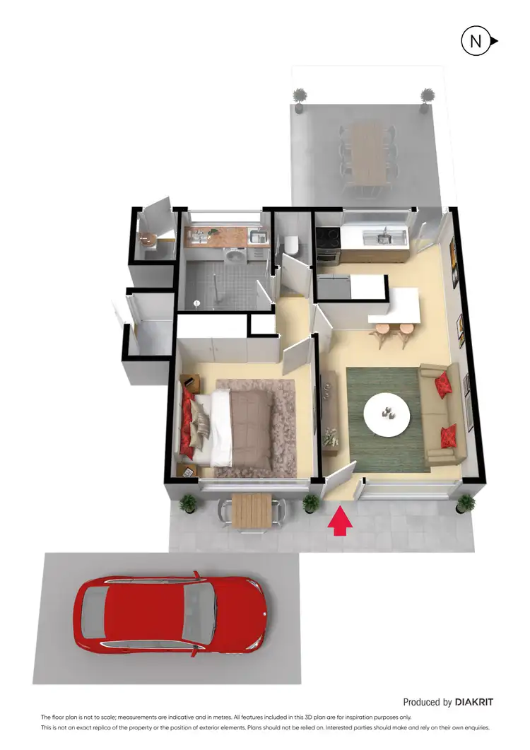 Floorplan of Homely unit listing, 4/23 Phillip Street, Frankston VIC 3199