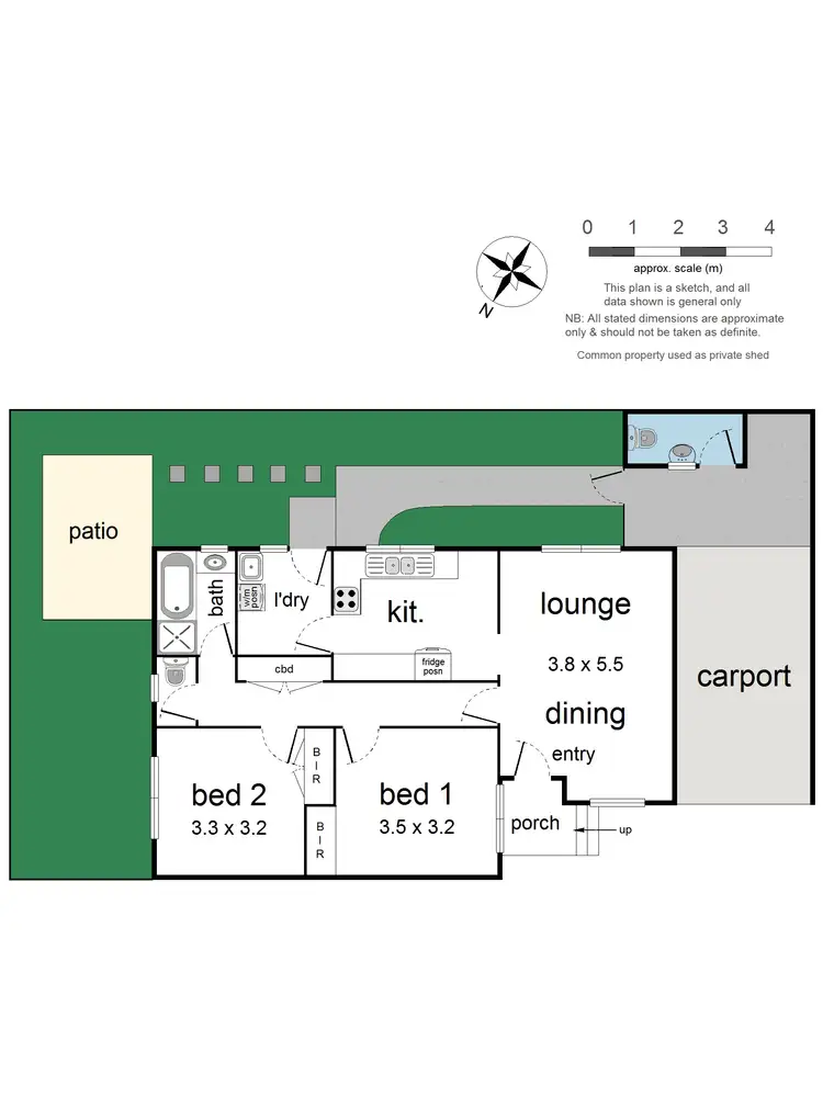 Floorplan of Homely unit listing, 5/20 Freeman Street, Ringwood East VIC 3135