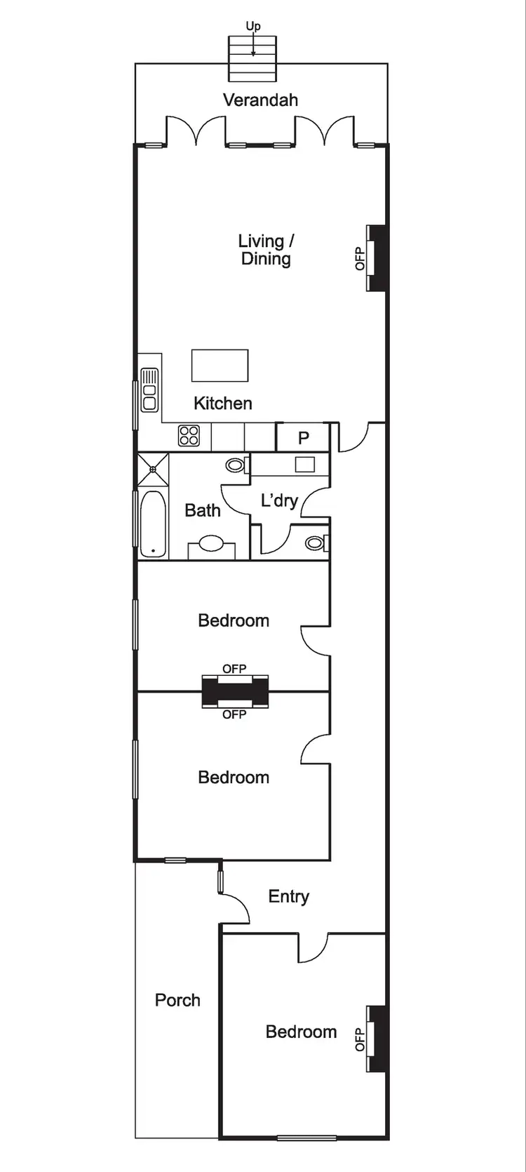 Floorplan of Homely house listing, 105 Kooyong Road, Caulfield North VIC 3161