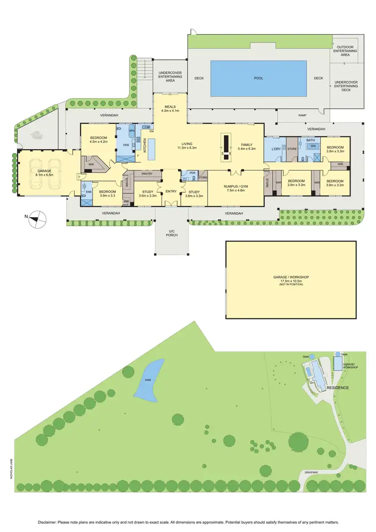 Floorplan of Homely house listing, 35 Carters Lane, Kangaroo Ground VIC 3097