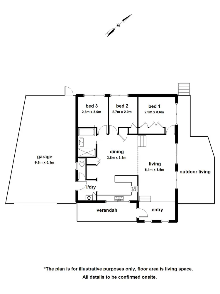 Floorplan of Homely house listing, 2 Middleton Drive, Woori Yallock VIC 3139