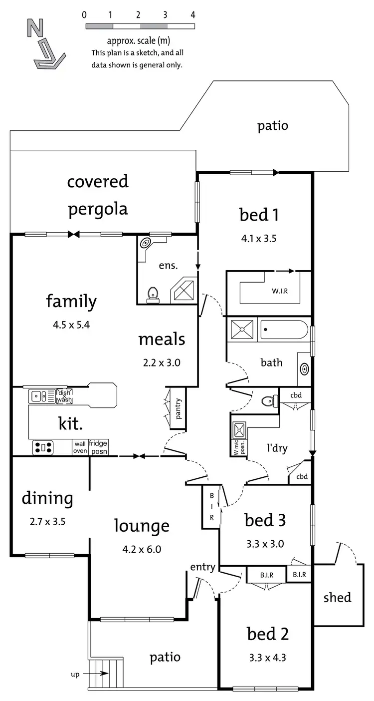 Floorplan of Homely house listing, 63 Bambra Street, Croydon VIC 3136