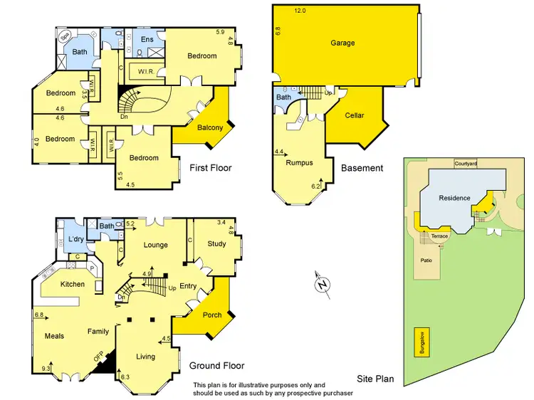 Floorplan of Homely house listing, 17 Bruce Street, Greensborough VIC 3088