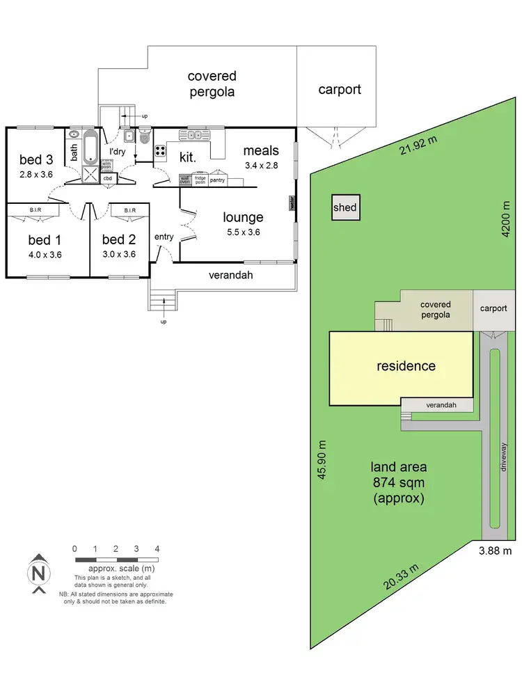 Floorplan of Homely house listing, 5 Kauri Court, Croydon VIC 3136