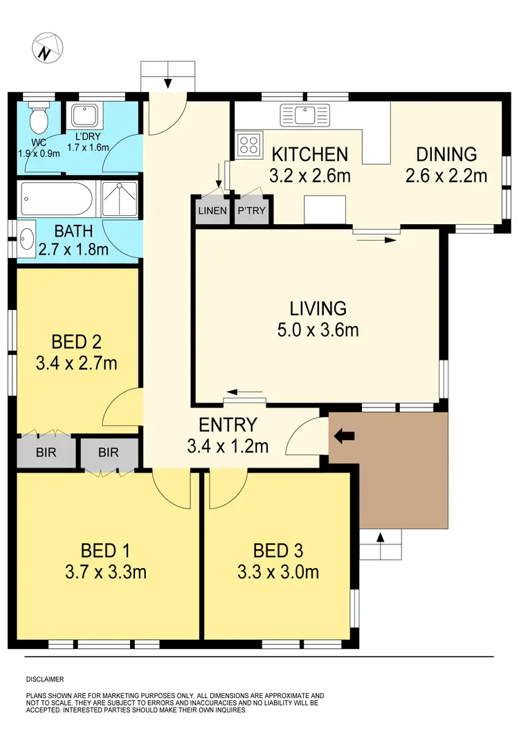 Floorplan of Homely house listing, 20 Dermot Street, Wendouree VIC 3355