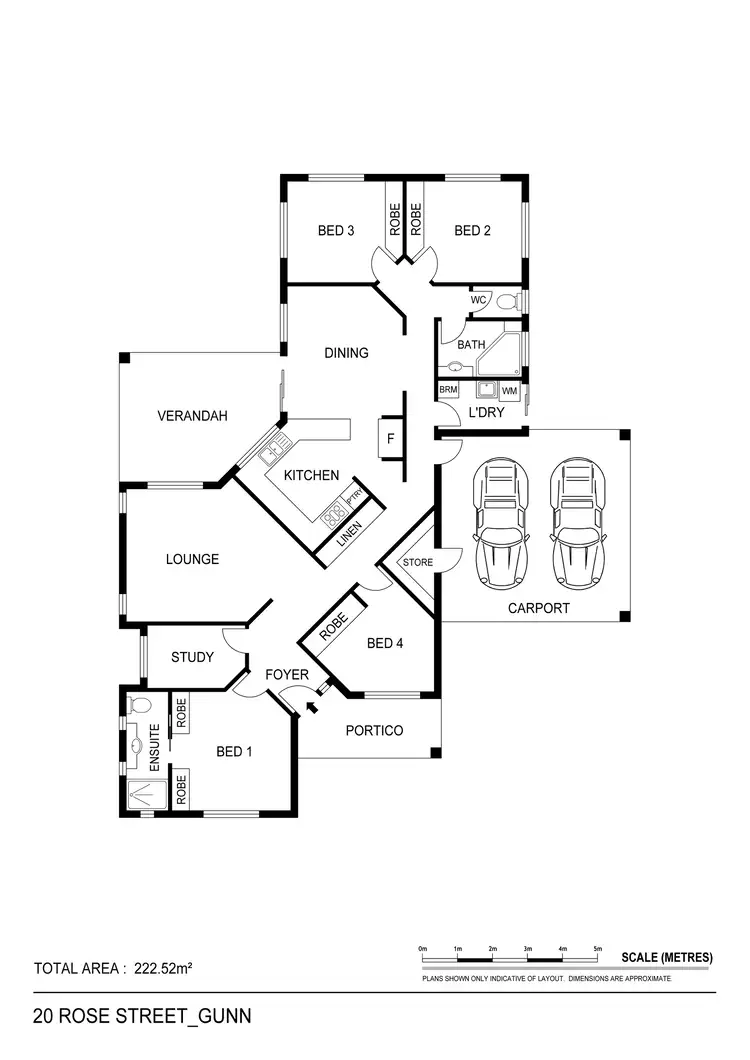 Floorplan of Homely house listing, 20 Rose Street, Gunn NT 832