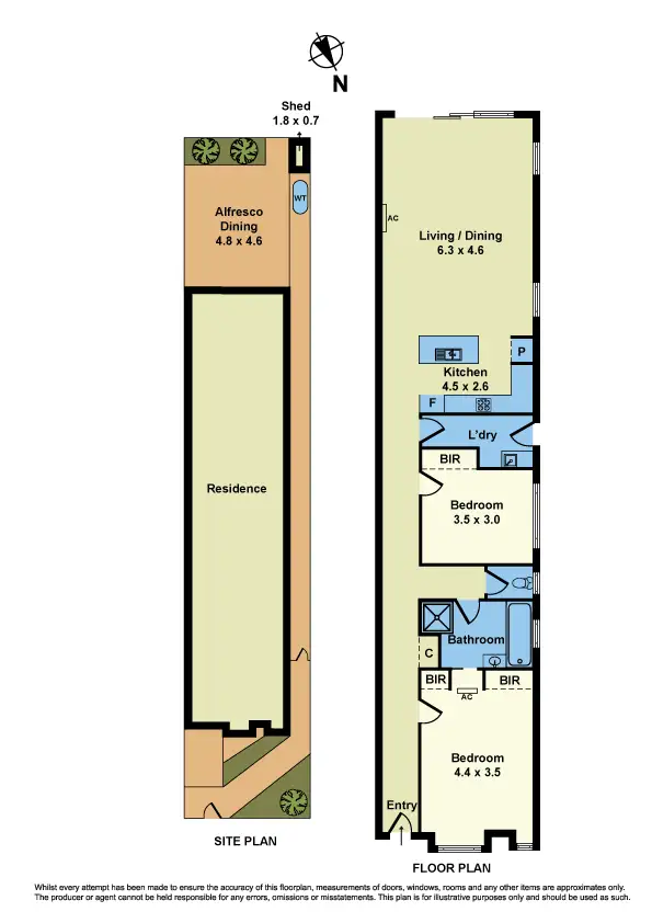 Floorplan of Homely house listing, 91 North Road, Newport VIC 3015