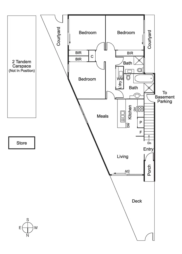 Floorplan of Homely unit listing, 8/18 Waratah Avenue, Glen Huntly VIC 3163