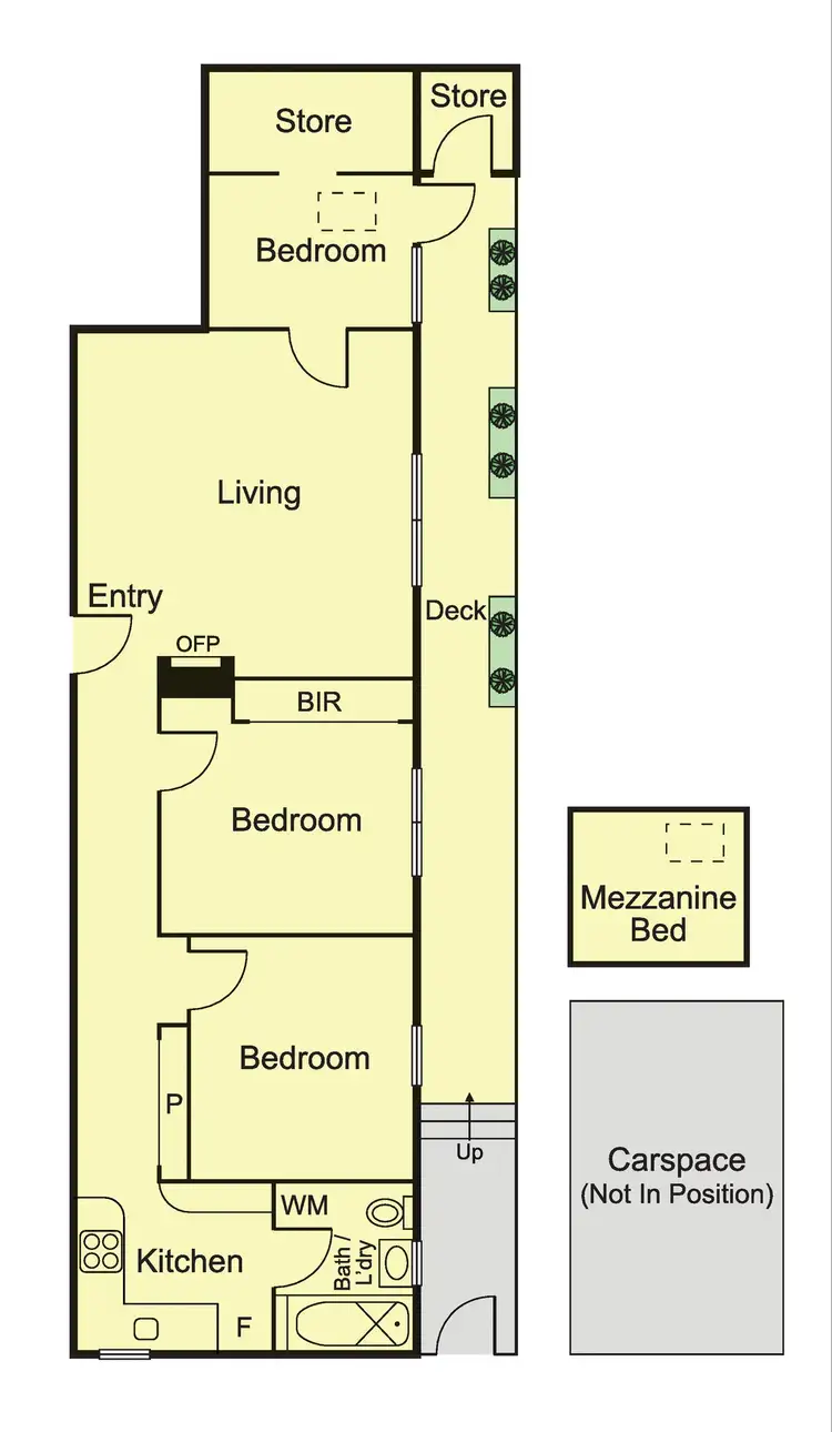 Floorplan of Homely apartment listing, 2/254 Dandenong Road, St Kilda East VIC 3183