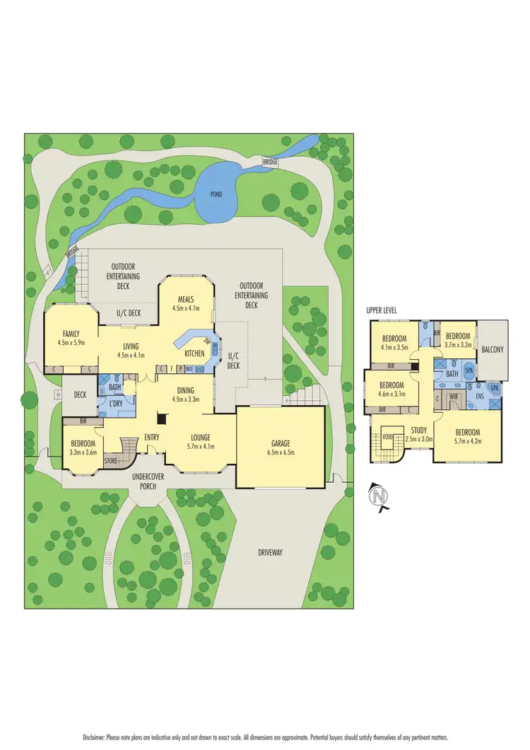 Floorplan of Homely house listing, 25 David Hockney Drive, Diamond Creek VIC 3089