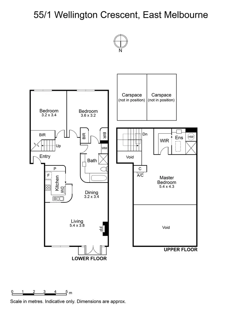 Floorplan of Homely apartment listing, 55/1 Wellington Crescent, East Melbourne VIC 3002