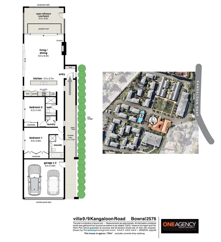 Floorplan of Homely villa listing, 9/9 Kangaloon Road, Bowral NSW 2576