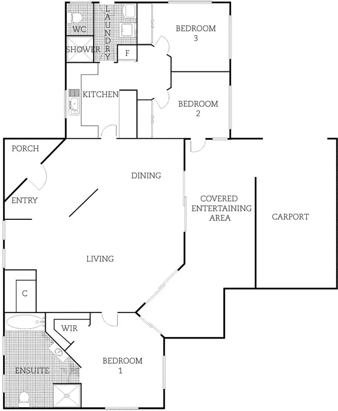 Floorplan of Homely house listing, 4 Bandt Place, Dunlop ACT 2615