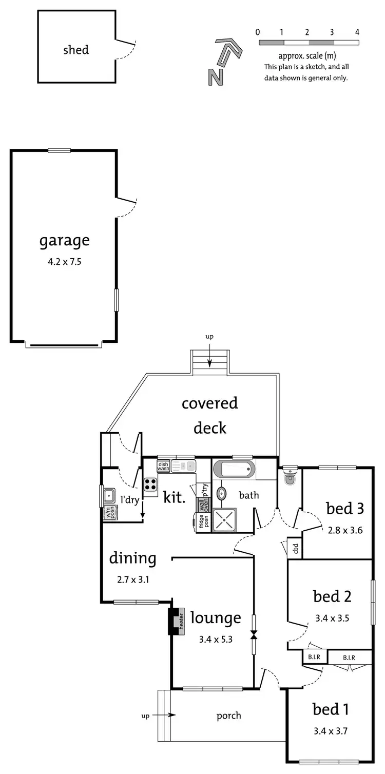 Floorplan of Homely house listing, 925 Mountain Highway, Bayswater VIC 3153
