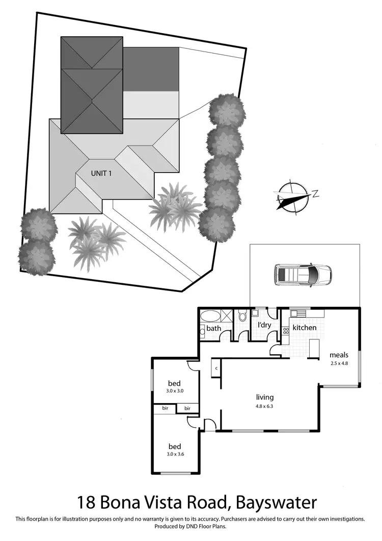Floorplan of Homely house listing, 18 Bona Vista Road, Bayswater VIC 3153