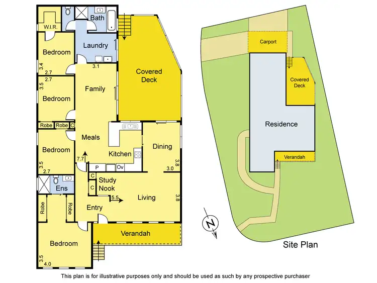 Floorplan of Homely house listing, 39 Plenty River Drive, Greensborough VIC 3088