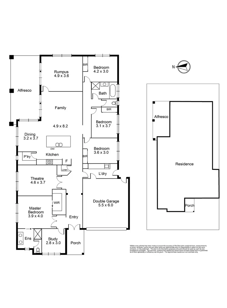 Floorplan of Homely house listing, 53 Cravens Road, Mernda VIC 3754