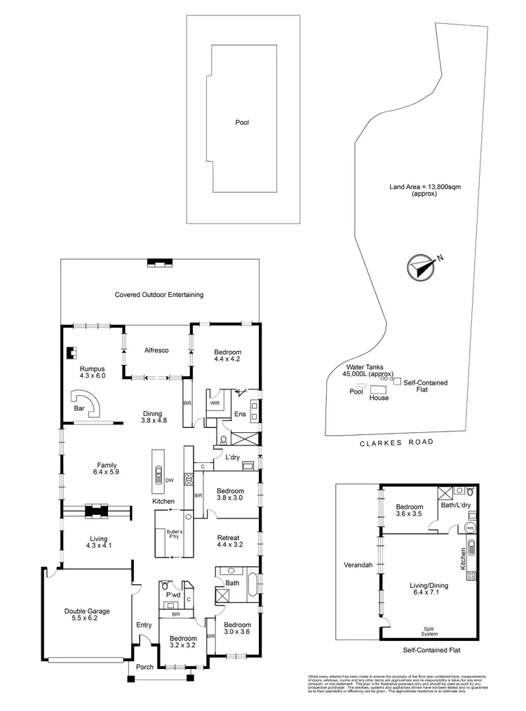 Floorplan of Homely house listing, 275 Clarkes Road, Upper Plenty VIC 3756