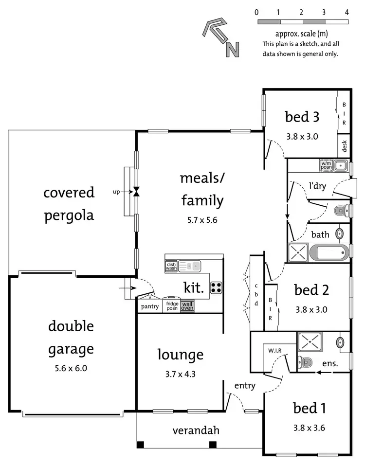 Floorplan of Homely house listing, 2A Arthur Place, Croydon VIC 3136