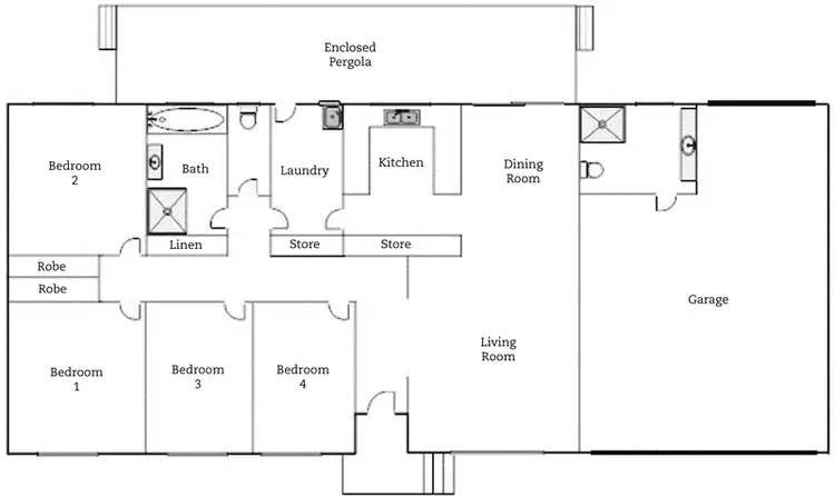 Floorplan of Homely house listing, 3 Wyangala Street, Duffy ACT 2611