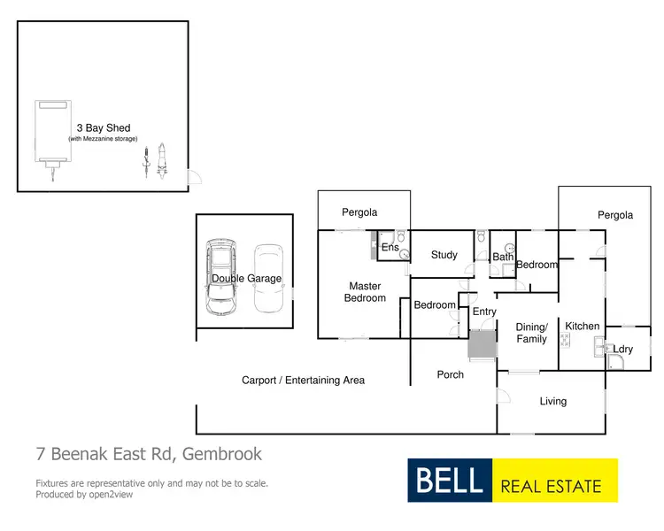 Floorplan of Homely house listing, 7 Beenak East Road, Gembrook VIC 3783