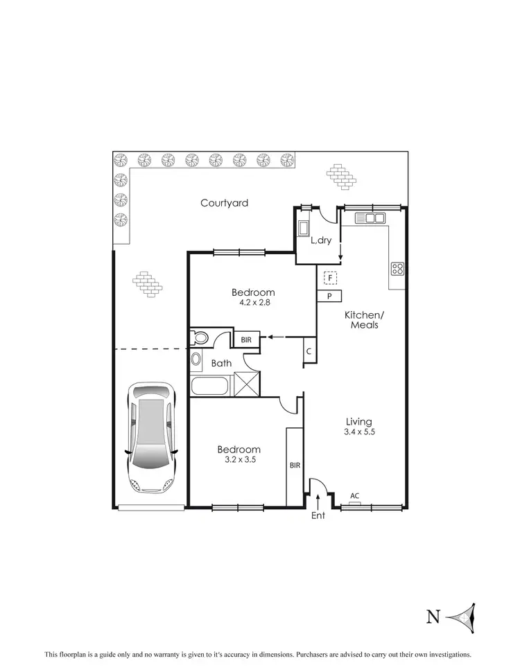 Floorplan of Homely unit listing, 11/19 Brindisi Street, Mentone VIC 3194