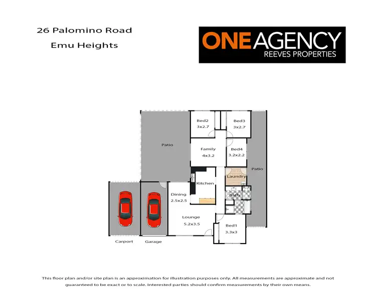 Floorplan of Homely house listing, 26 Palomino Road, Emu Heights NSW 2750