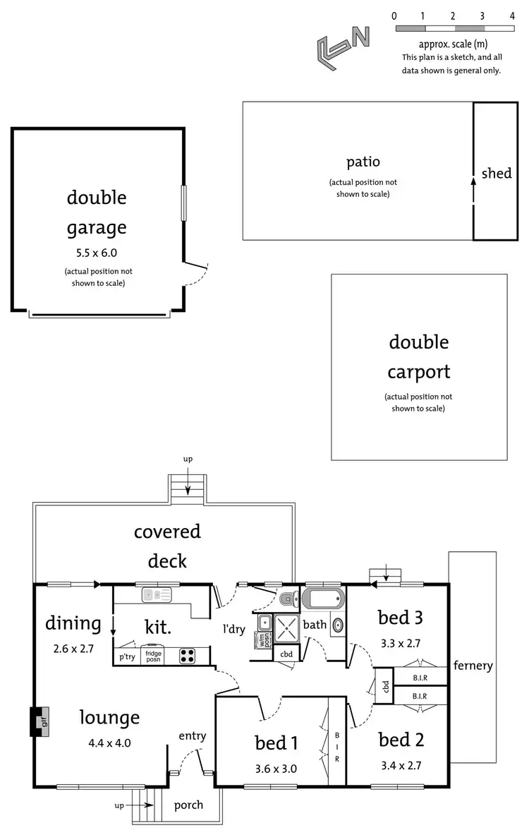 Floorplan of Homely house listing, 52 Hawthory Road, Kilsyth VIC 3137