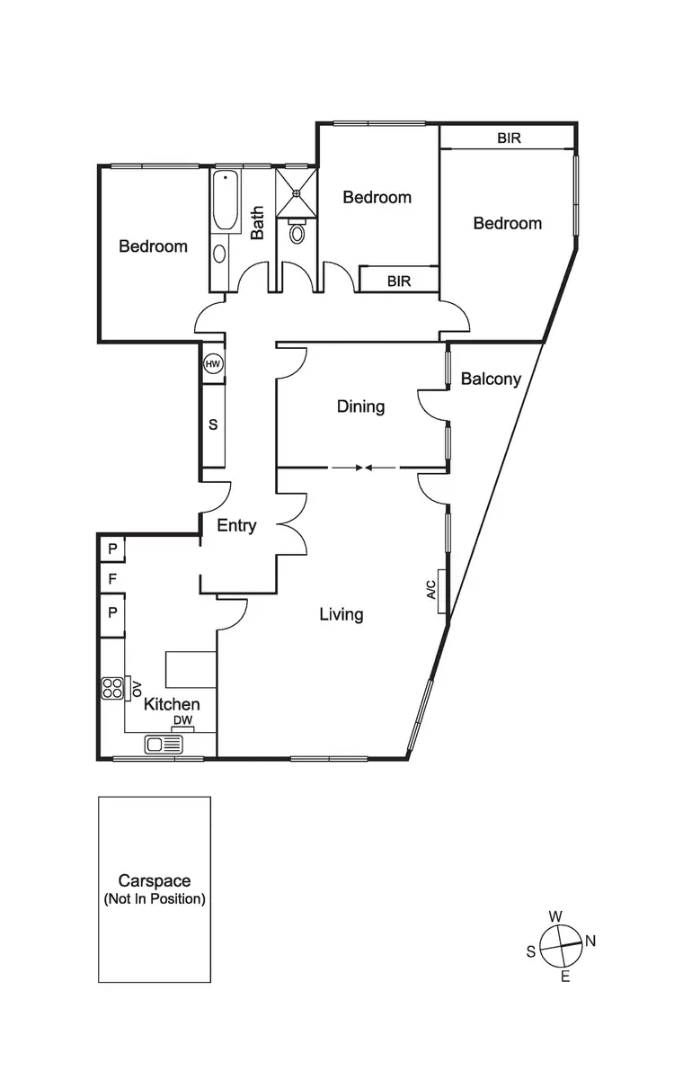 Floorplan of Homely apartment listing, 1/492 Dandenong Road, Caulfield North VIC 3161