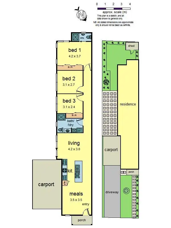 Floorplan of Homely unit listing, 78A Bindy Street, Forest Hill VIC 3131