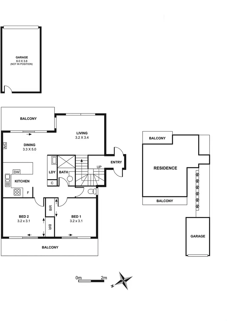 Floorplan of Homely apartment listing, 30A Windrock Avenue, Craigieburn VIC 3064