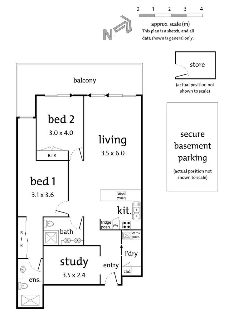 Floorplan of Homely apartment listing, 22/765-767 Doncaster Road, Doncaster VIC 3108