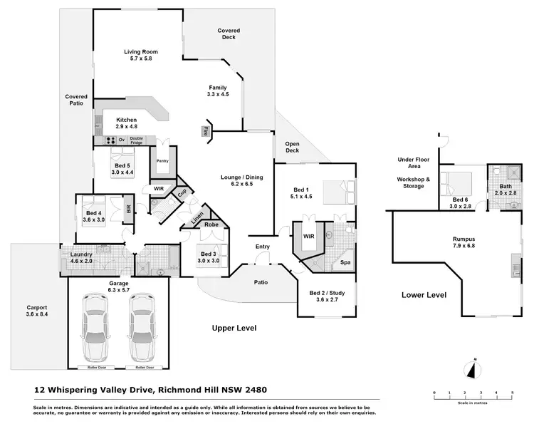 Floorplan of Homely house listing, 12 Whispering Valley Drive, Richmond Hill NSW 2480
