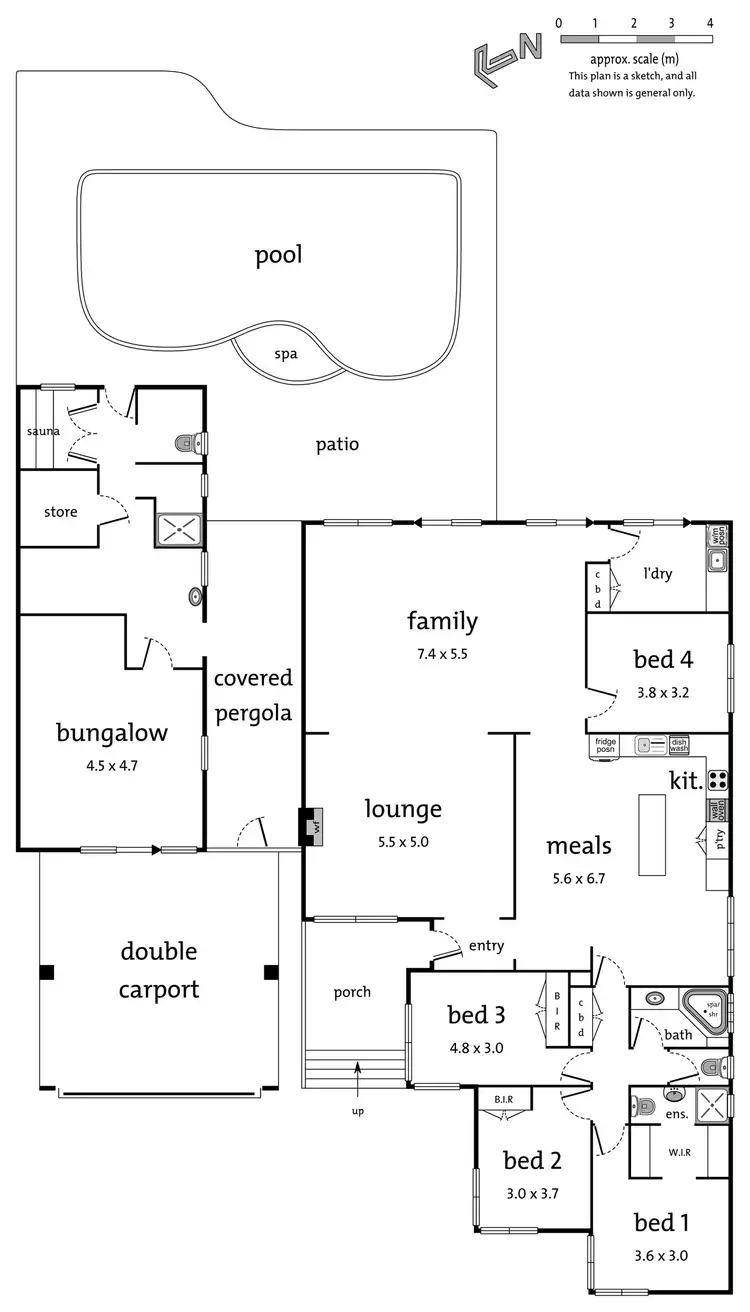 Floorplan of Homely house listing, 25 Begonia Avenue, Bayswater VIC 3153