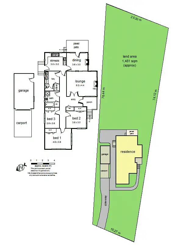 Floorplan of Homely house listing, 4 Howard Avenue, Ringwood East VIC 3135