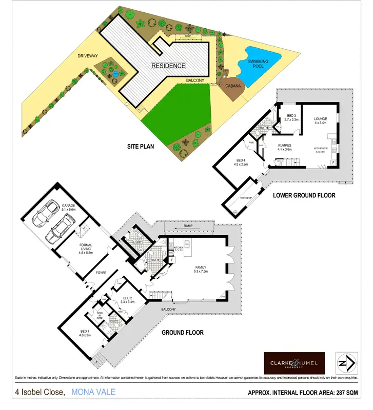 Floorplan of Homely house listing, 4 Isobel Close, Mona Vale NSW 2103