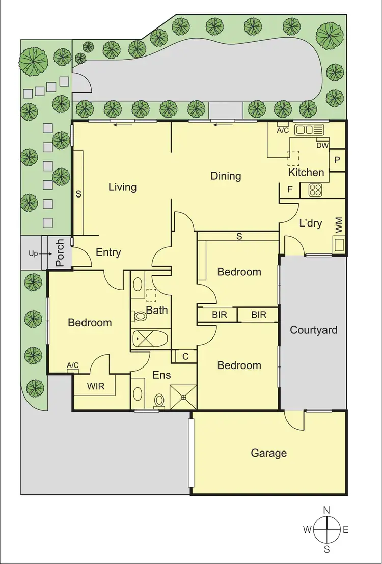 Floorplan of Homely unit listing, 5/17 Oakleigh Road, Carnegie VIC 3163