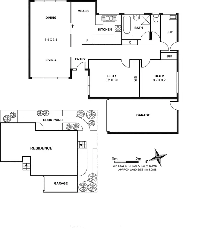 Floorplan of Homely unit listing, 3/26 Grant Street, Oakleigh VIC 3166