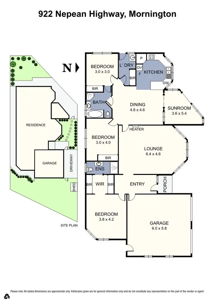 Floorplan of Homely house listing, 922 Nepean Highway, Mornington VIC 3931