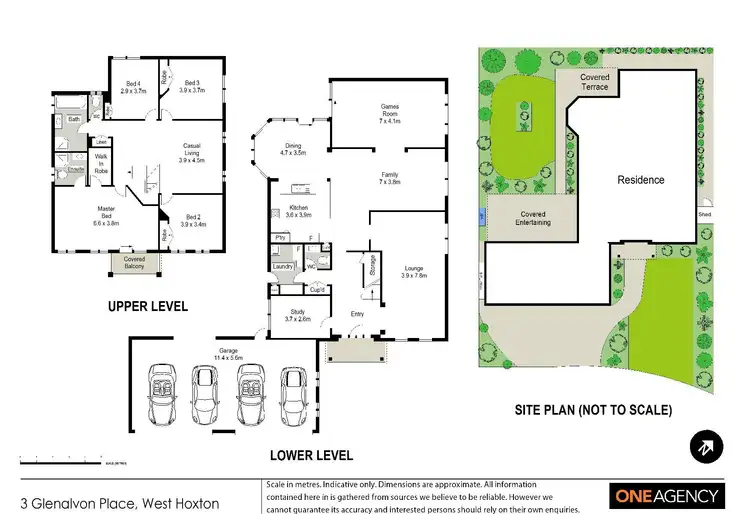 Floorplan of Homely house listing, 3 Glenalvon Place, West Hoxton NSW 2171