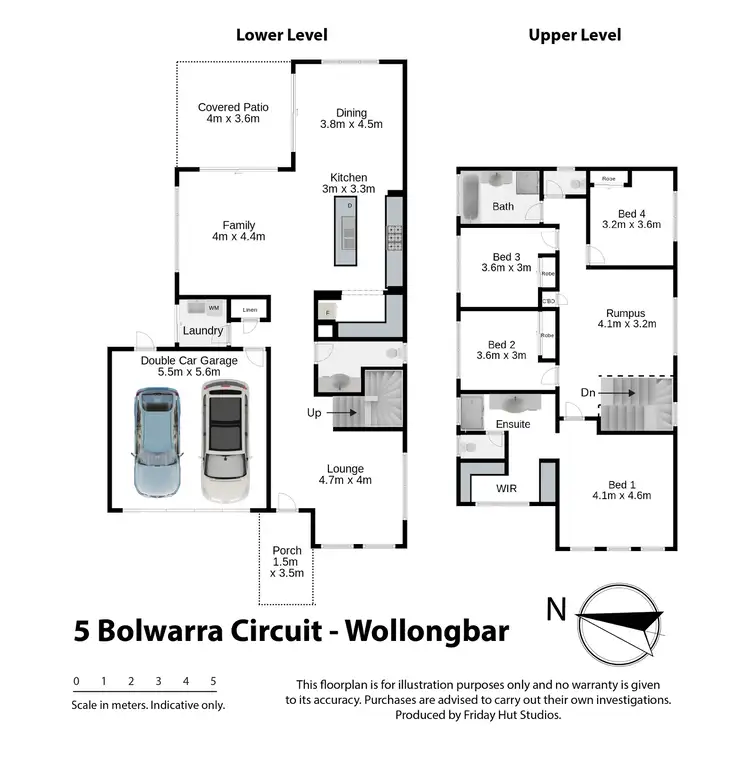 Floorplan of Homely house listing, 5 Bolwarra Circuit, Wollongbar NSW 2477
