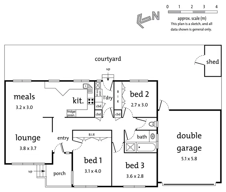 Floorplan of Homely unit listing, 17/114 Shannon Street, Box Hill North VIC 3129