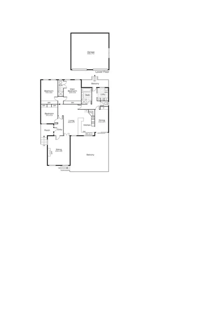 Floorplan of Homely house listing, 115 Boak Avenue, Ballarat VIC 3350