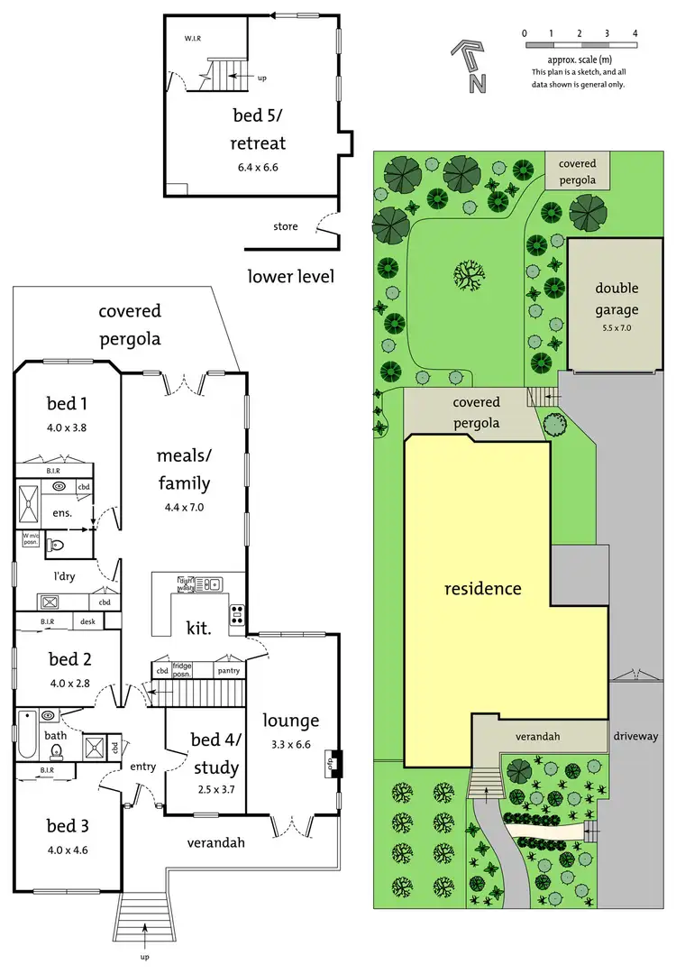 Floorplan of Homely house listing, 7 Baird Street North, Doncaster VIC 3108
