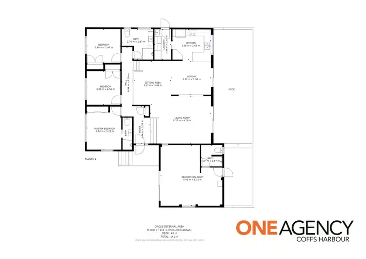 Floorplan of Homely house listing, 2 Haines Close, Woolgoolga NSW 2456