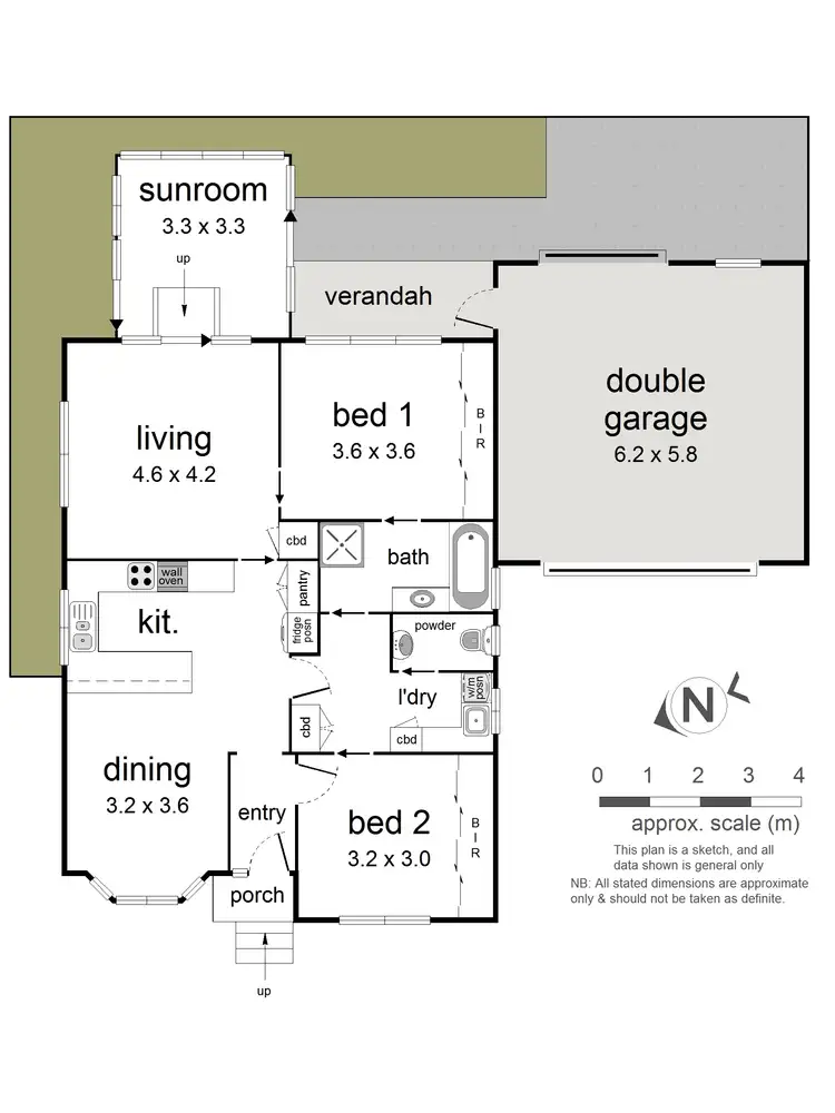 Floorplan of Homely unit listing, 2/39 Exeter Road, Croydon North VIC 3136