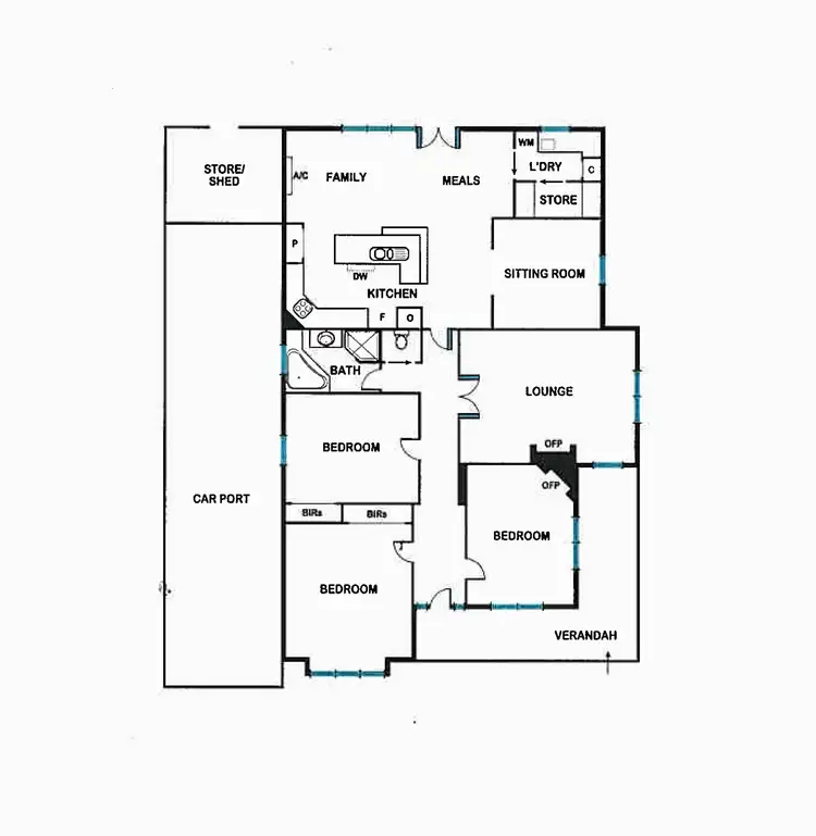 Floorplan of Homely house listing, 20 Webster Street, Ballarat VIC 3350