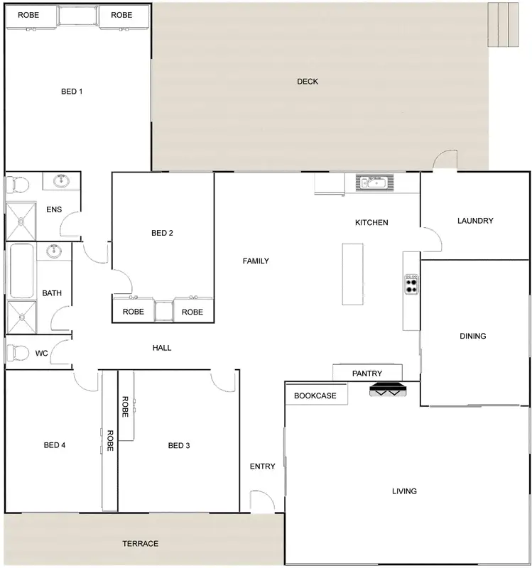 Floorplan of Homely house listing, 24 Wangara Street, Aranda ACT 2614