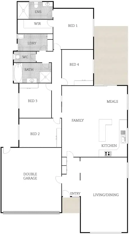 Floorplan of Homely house listing, Address available on request