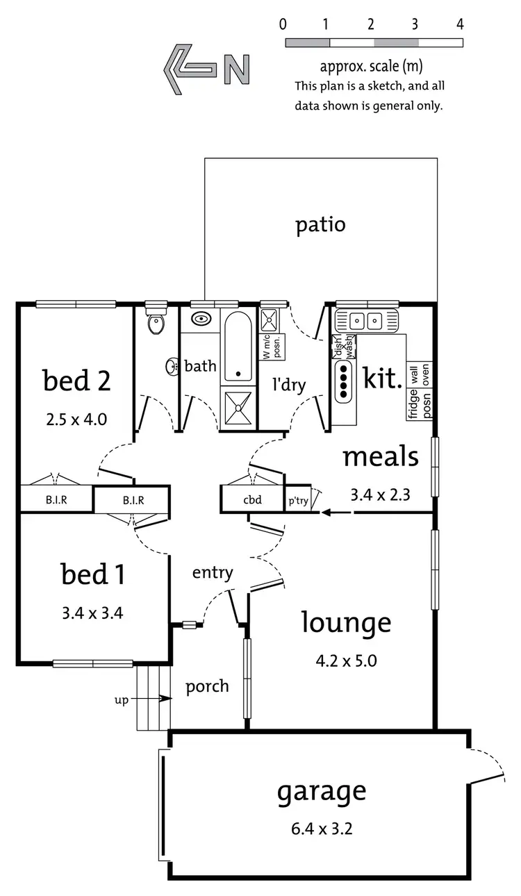 Floorplan of Homely unit listing, 4/5-7 Arlington Street, Ringwood VIC 3134